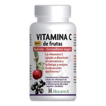 VITAMINA C  60COMP  HOLISTICA