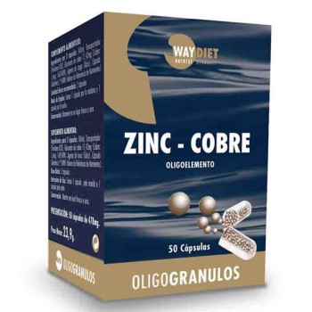 ZINC COBRE OLIGOGRAN 45CAP...