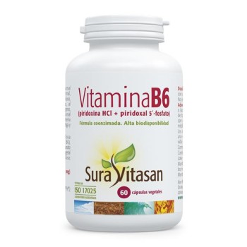 VITAMINA B 6  60CAP  SURA...