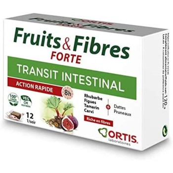 FRUTA FIBRAS FORTE 12CUB ORTIS