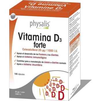 VITAMINA D3 FORTE 100CAP...