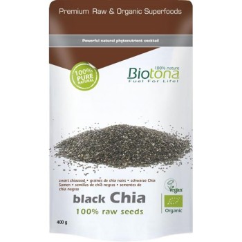 CHIA NEGRA SEM.  400G BIOTONA