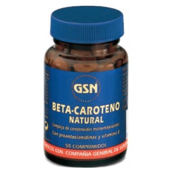 BETACAROTENO NAT  50COMP GSN