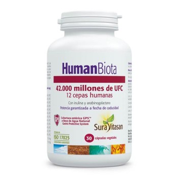 HUMAN BIOTA 30CAP    SURA...