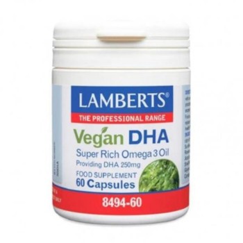 VEGAN DHA 250MG 60CAP LAMBERTS