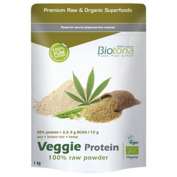 VEGGIE PROTEIN RAW 1KG  BIO...