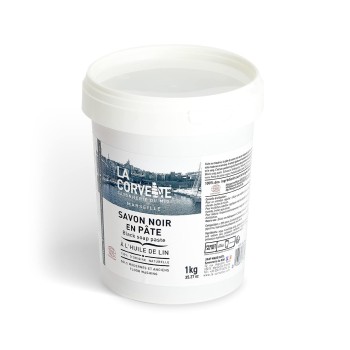 JABON NEGRO ACEITE LINO 1KG...
