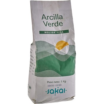 ARCILLA VERDE FINA   1KG...