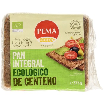 PAN CENTENO INTEGRAL 375G PEMA