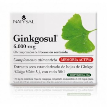 GINKGOSUL 6000MG 60CAP NATYSAL