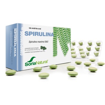 SPIRULINA   60COMP     SORIA