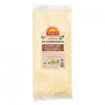 HARINA GARBANZOS 500G   BIOGRA