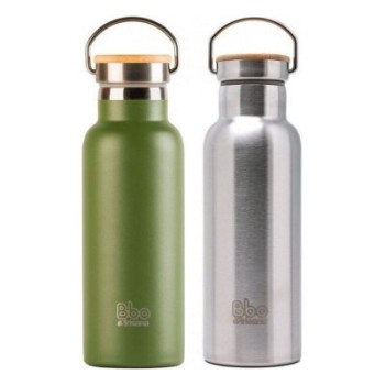 BBO TERMO TAPON BAMBU 500ML...