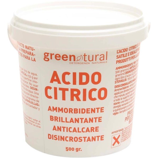 ACIDO CITRICO  500G        GREEN NATUR