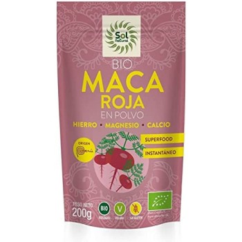MACA ROJA POLVO 200G BIO...