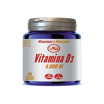 VITAMINA D3  60CAP 4000UI...