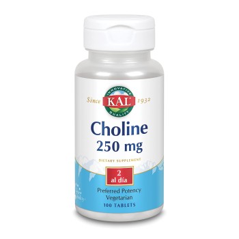 CHOLINE KAL 100TAB  250MG...