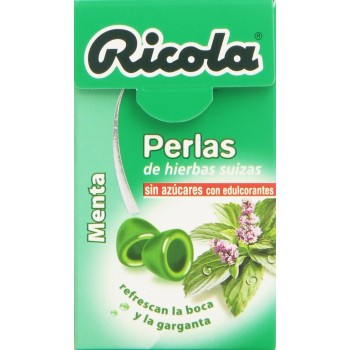 PERLAS S/A MENTA 25G   RICOLA