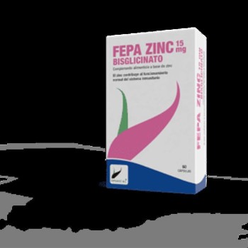 ZINC 15 MG. 60CAP FEPADIET