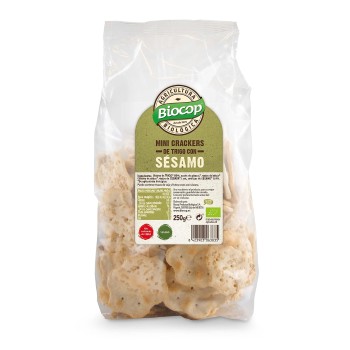 MINI CRACKERS TRIGO SESAMO...