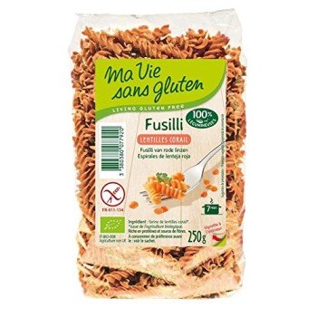 FUSILLI LENTEJA ROJA 250G...