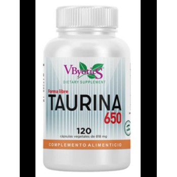 TAURINA 120VCAP 650MG VBIOTICS