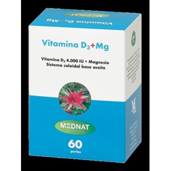 VITAMINA D3 MAG 60PERL MEDNAT