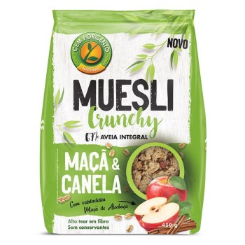 MUESLI CRUNCHY MANZANA...