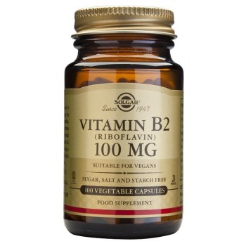 VITAMINA B 2 100MG 100CAP...
