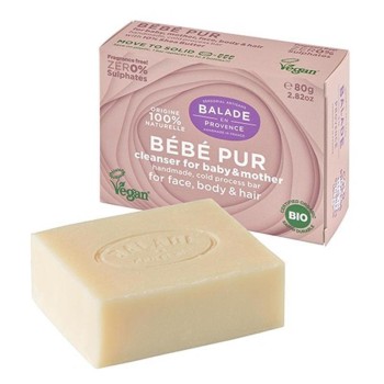 JABON SOLIDO BEBE PUR 80G...