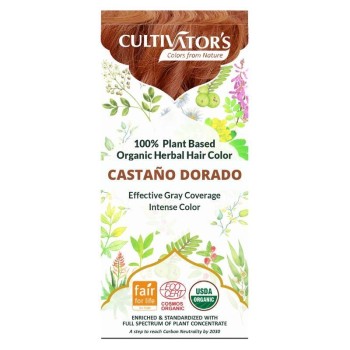 TINTE CASTAÑO DORADO  100G...