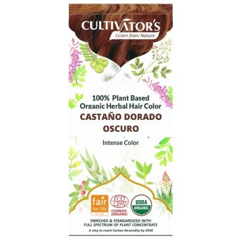 TINTE CASTAÑO DORADO OSCURO...