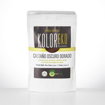 TINTE CASTAÑO OSCURO DORADO...