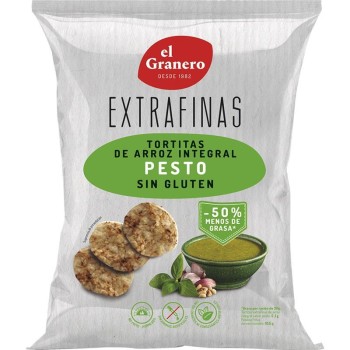 TORTITAS ARROZ INT. PESTO...