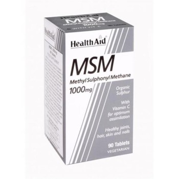 MSM 1000MG   90COMP  HEALTHAID