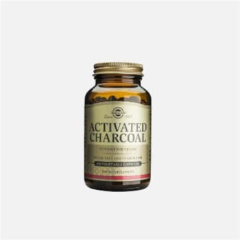 CHARCOAL 300MG 100CAP SOLGAR