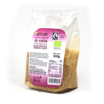 AZUCAR CAÑA DEMERARA 500G...
