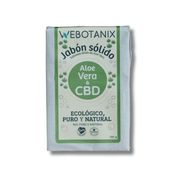 JABON SOLIDO CBD ALOE VERA...
