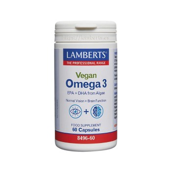 OMEGA 3 VEGANO 60CAP  LAMBERTS