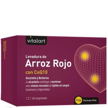 LEVADURA ARROZ ROJO COQ10...