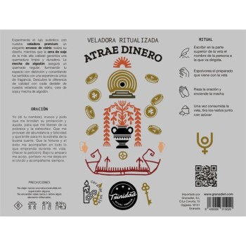VELADORAS RITUALIZADA ATRAE...