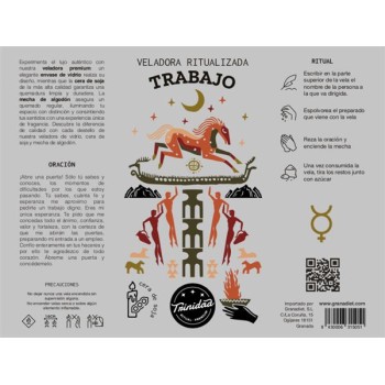 VELADORA RITUALIZADA...