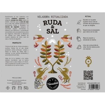 VELADORAS RITUALIZADA RUDA...
