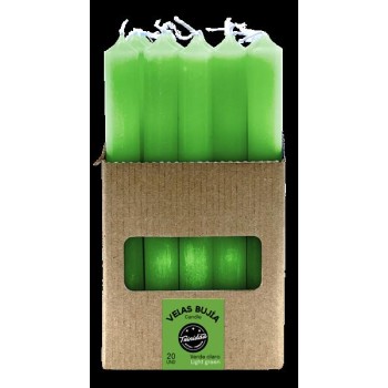 VELAS BUJIA VERDE CLARO 2 X...