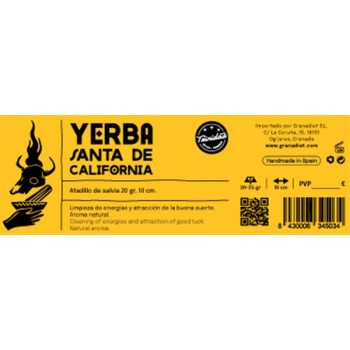 YERBA SANTA CALIFORNIA 20...