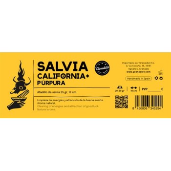 SALVIA CALIFORNIA PURPURA...