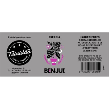 ESENCIA BENJUI 10 ML....