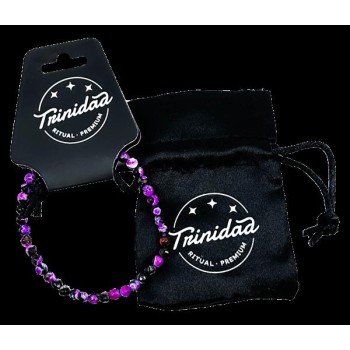 PULSERA AGATA NEGRA TEÑIDA...