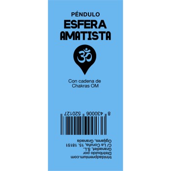 PENDULO ESFERA AMATISTA...