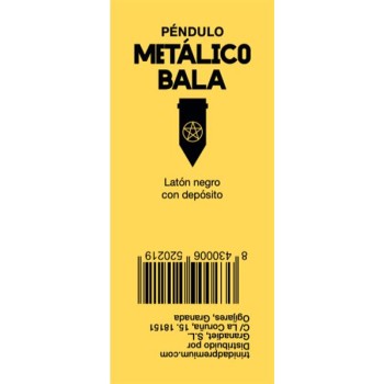 PENDULO BALA PENTAGRAMA...